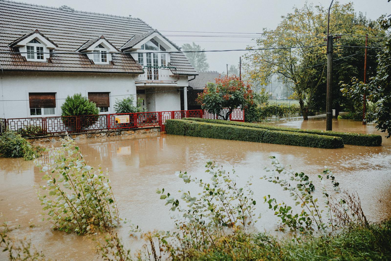 Storm flooding